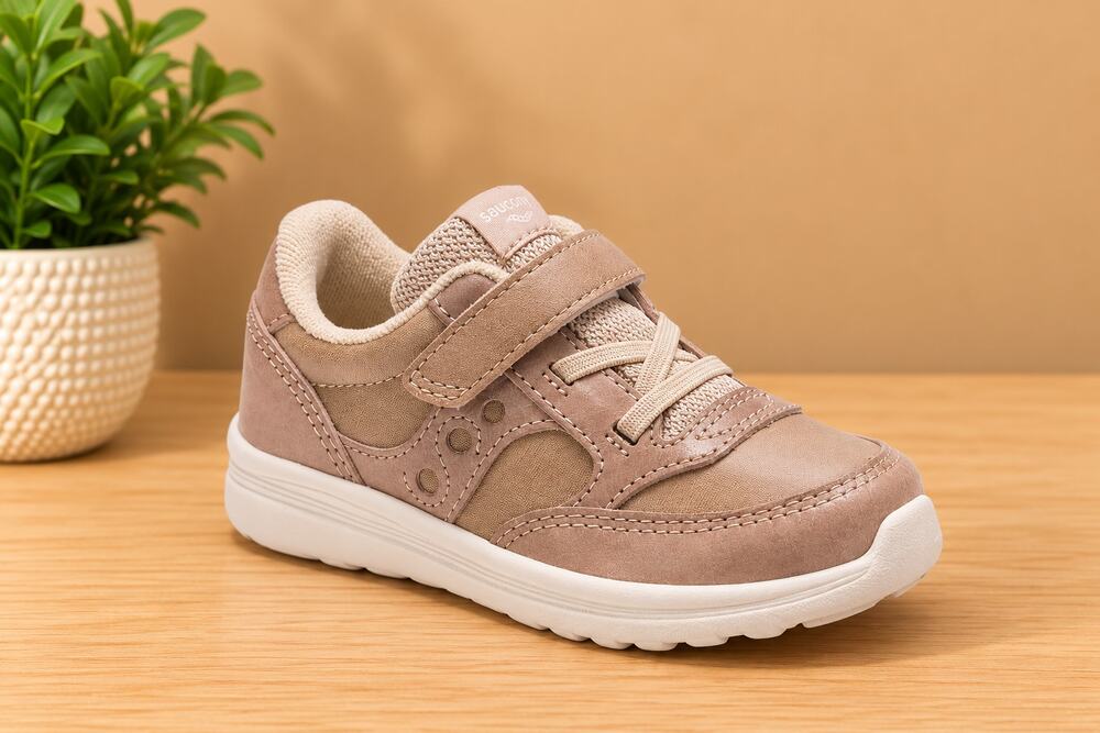 NWT Saucony Baby Jazz Lite Toddler Sneakers Grey/White Size 4 X-Wide